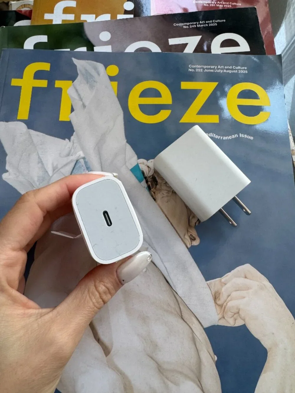 2 usb C wall chargers, new (buy 1 or both)